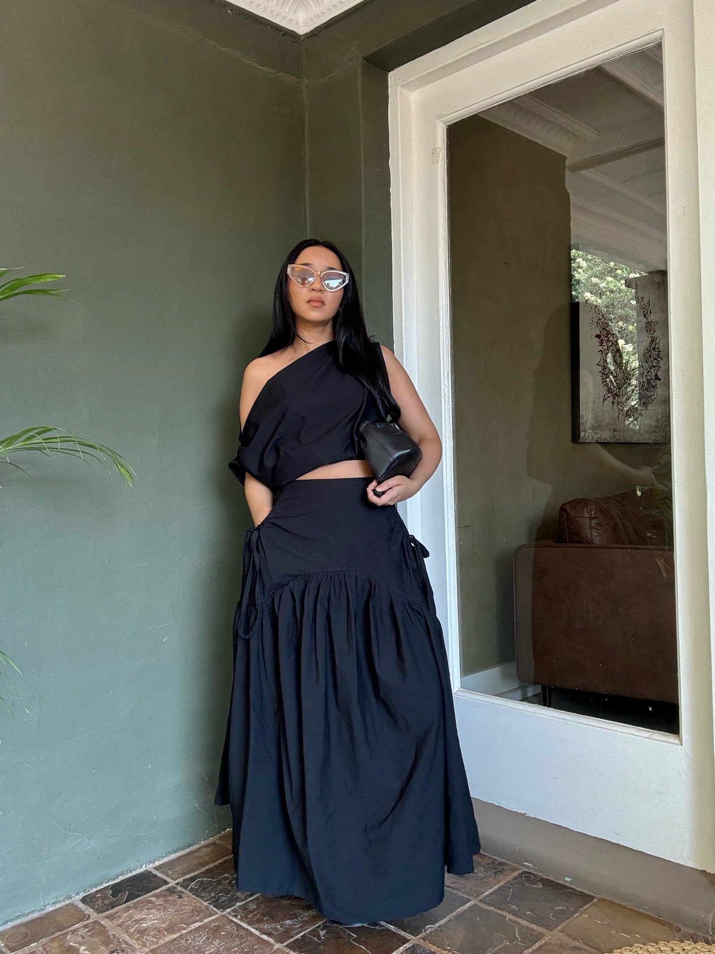 MYA Circle dropped waist Skirt and Top (Pre - order 3-5 days)