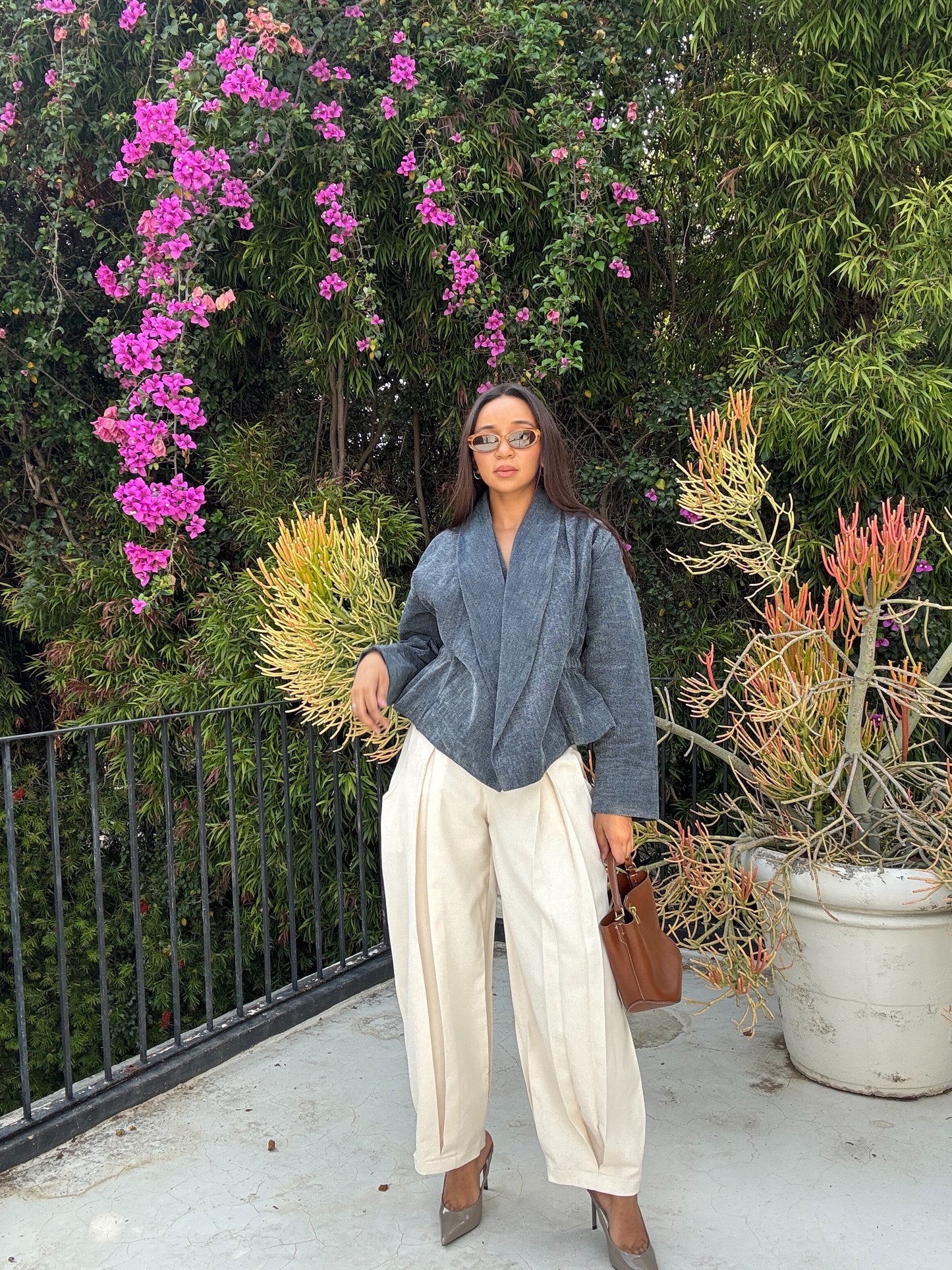 Elle Pants White. (Pre-order )