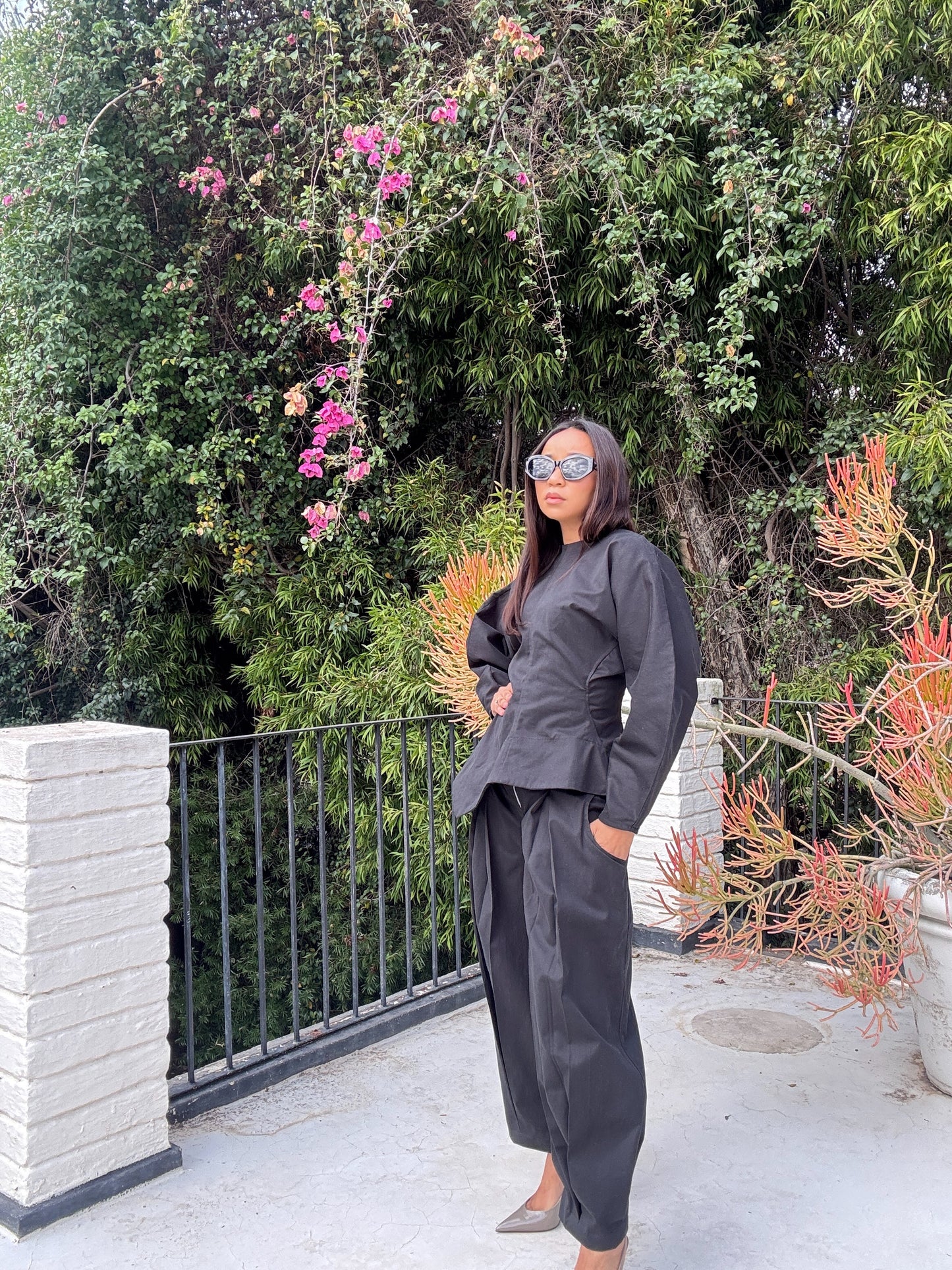 Elle - Set - sculptured long sleeve