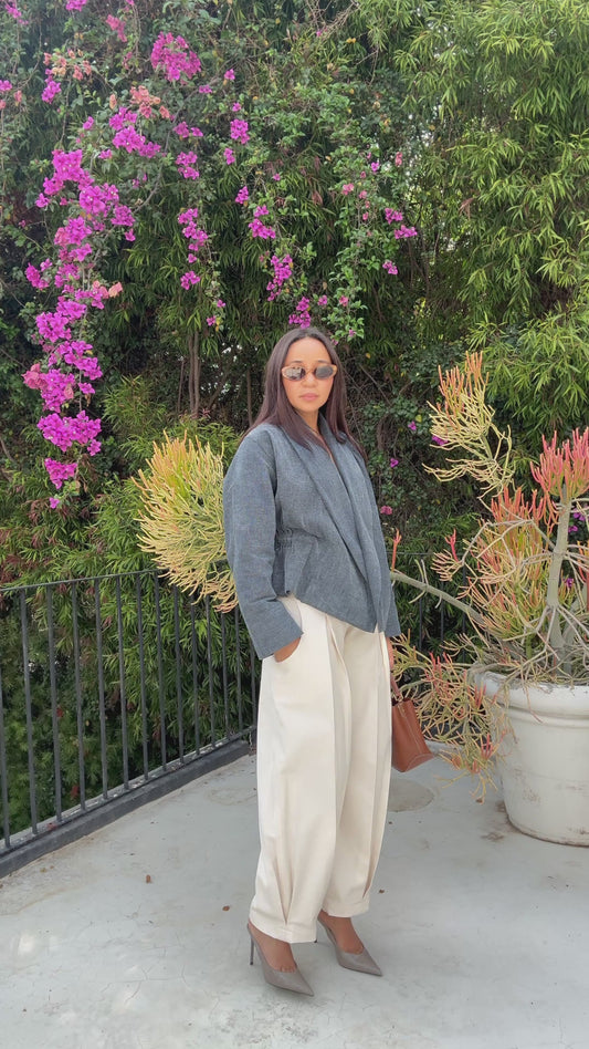 Elle Pants White. (Pre-order )